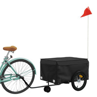 Carrello rimorchio trasporto biciclette 45 kg ferro nero 02_0044081