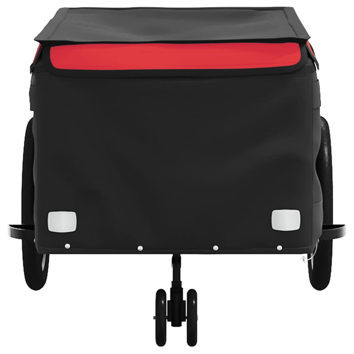 Carrello rimorchio trasporto biciclette 45 kg ferro rosso 02_0044185