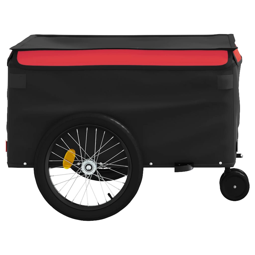 Carrello rimorchio trasporto biciclette 45 kg ferro rosso 02_0044185