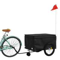 Carrello rimorchio trasporto biciclette 45 kg ferro nero 02_0044079