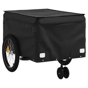Carrello rimorchio trasporto biciclette 45 kg ferro nero 02_0044079