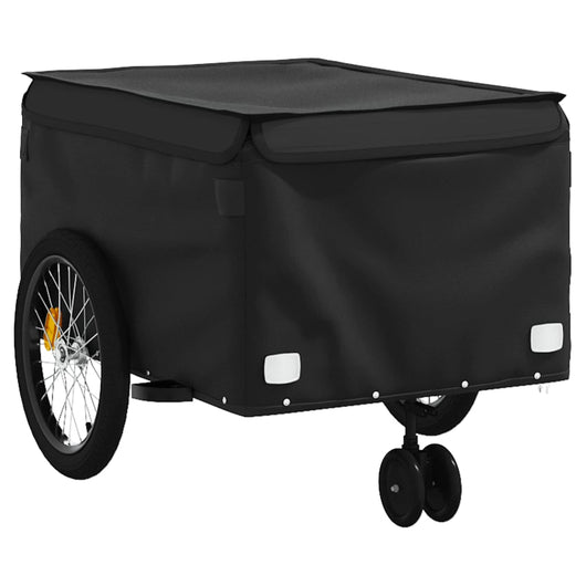 Carrello rimorchio trasporto biciclette 45 kg ferro nero 02_0044079