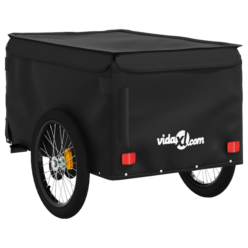 Carrello rimorchio trasporto biciclette 45 kg ferro nero 02_0044079