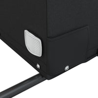 Rimorchio da Bici Nero e Rosso 30 kg in Ferro 94118