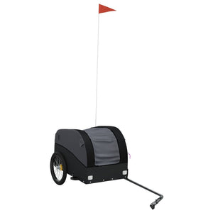Rimorchio da Bici Nero 30 kg in Ferro 94122