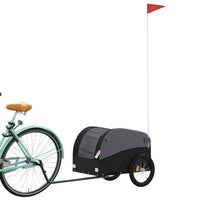 Carrello rimorchio trasporto biciclette 30 kg ferro nero 02_0044067