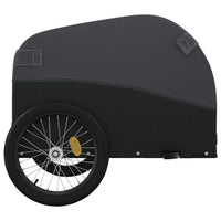 Rimorchio da Bici Nero 30 kg in Ferro 94122