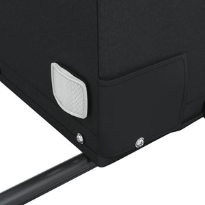 Rimorchio da Bici Nero e Verde 45 kg in Ferro 94130