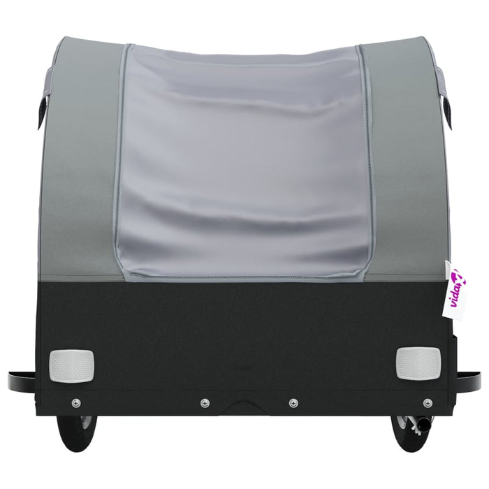 Carrello rimorchio trasporto biciclette 45 kg grigio ghisa 02_0044112