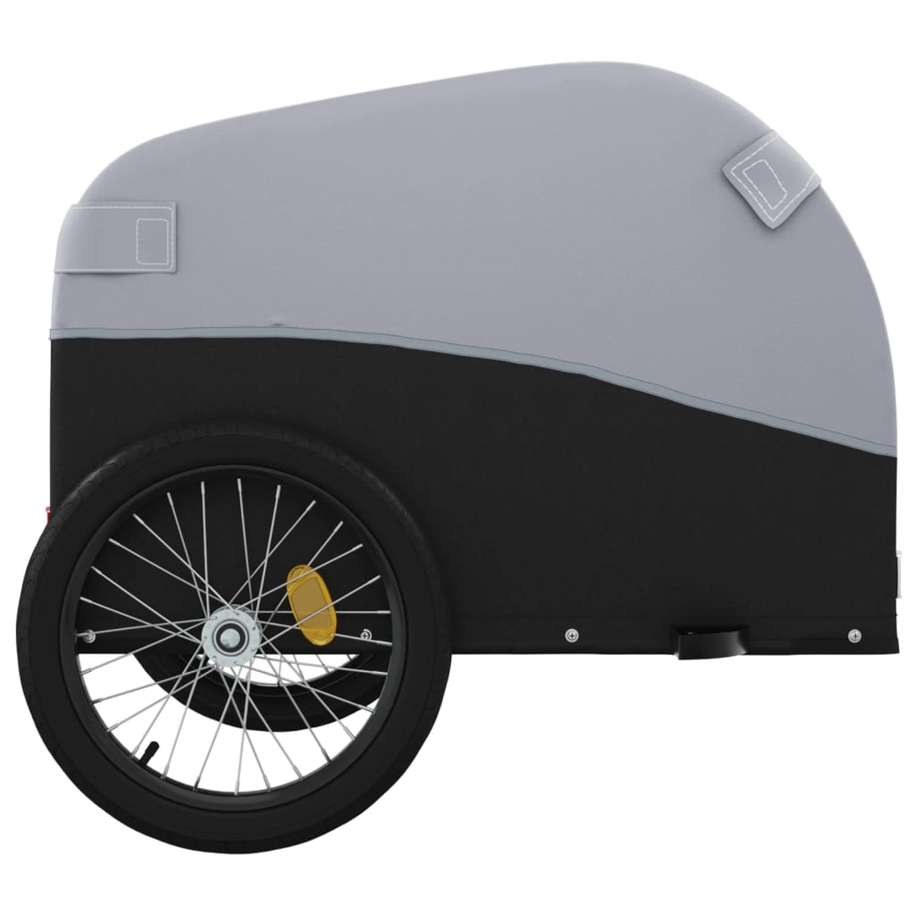 Carrello rimorchio trasporto biciclette 45 kg grigio ghisa 02_0044112