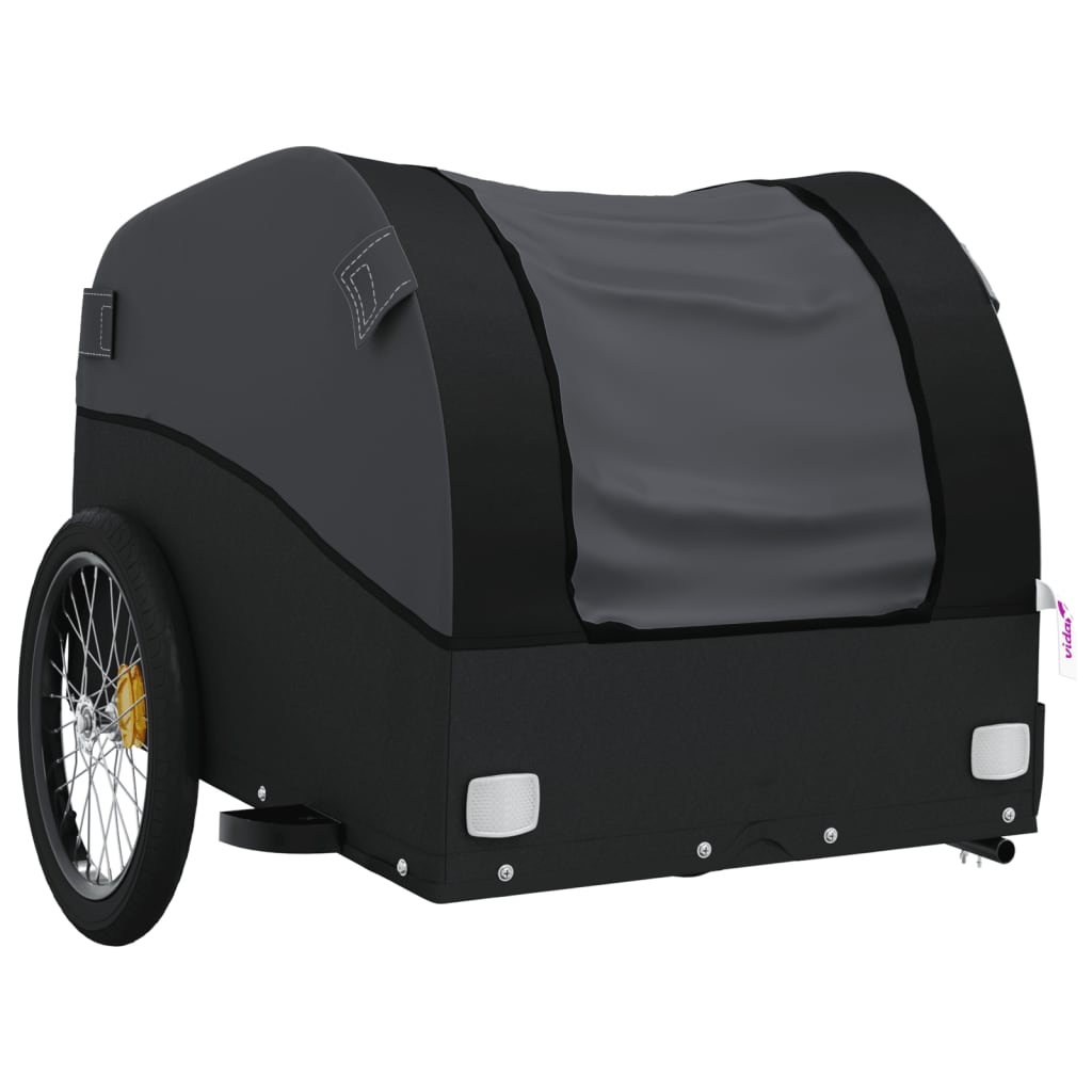 Carrello rimorchio trasporto biciclette 45 kg ferro nero 02_0044078
