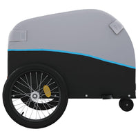 Carrello rimorchio trasporto biciclette 30 kg ferro blu 02_0044088
