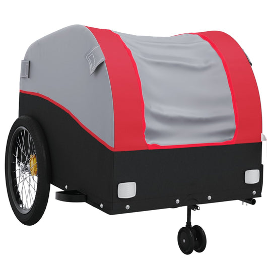 Carrello rimorchio trasporto biciclette 45 kg ferro rosso 02_0044181