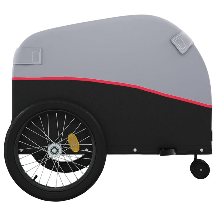 Carrello rimorchio trasporto biciclette 45 kg ferro rosso 02_0044181