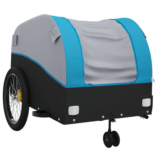 Carrello rimorchio trasporto biciclette 45 kg ferro blu 02_0044108