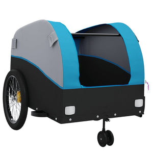 Carrello rimorchio trasporto biciclette 45 kg ferro blu 02_0044108