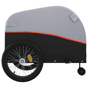 Carrello rimorchio trasporto biciclette 45 kg ferro Arancione 02_0044160