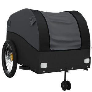 Rimorchio da Bici Nero 45 kg in Ferro 94157