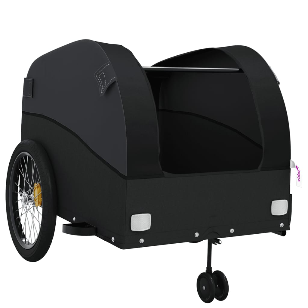 Carrello rimorchio trasporto biciclette 45 kg ferro nero 02_0044082