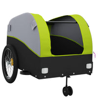 Carrello rimorchio trasporto biciclette 45 kg ferro verde 02_0044129