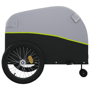 Carrello rimorchio trasporto biciclette 45 kg ferro verde 02_0044129