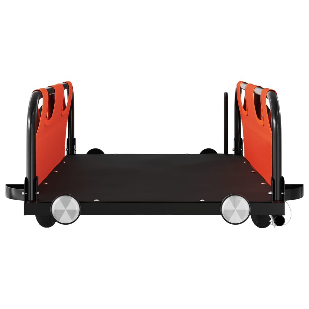 Rimorchio da Bici Arancione Oxford e Ferro 94159