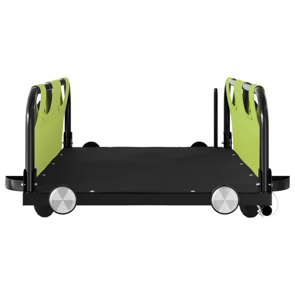 Rimorchio da Bici Verde Oxford e Ferro 94165