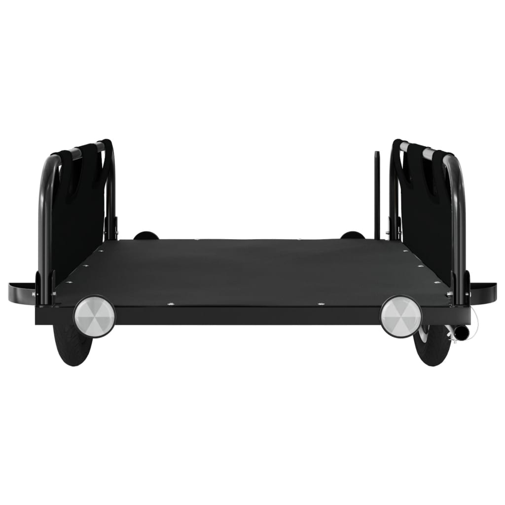 Rimorchio da Bici Nero Oxford e Ferro 94171