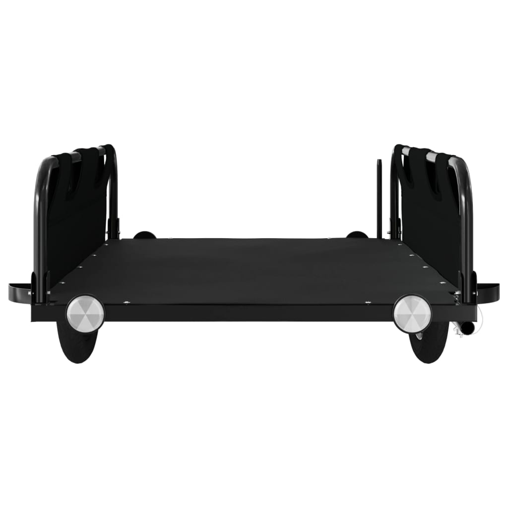 Rimorchio da Bici Nero Oxford e Ferro 94178