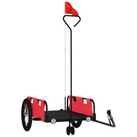 Rimorchio da Bici Rosso Oxford e Ferrocod mxl 114538