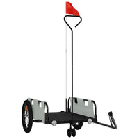 Rimorchio da Bici Grigio Oxford e Ferro 94189