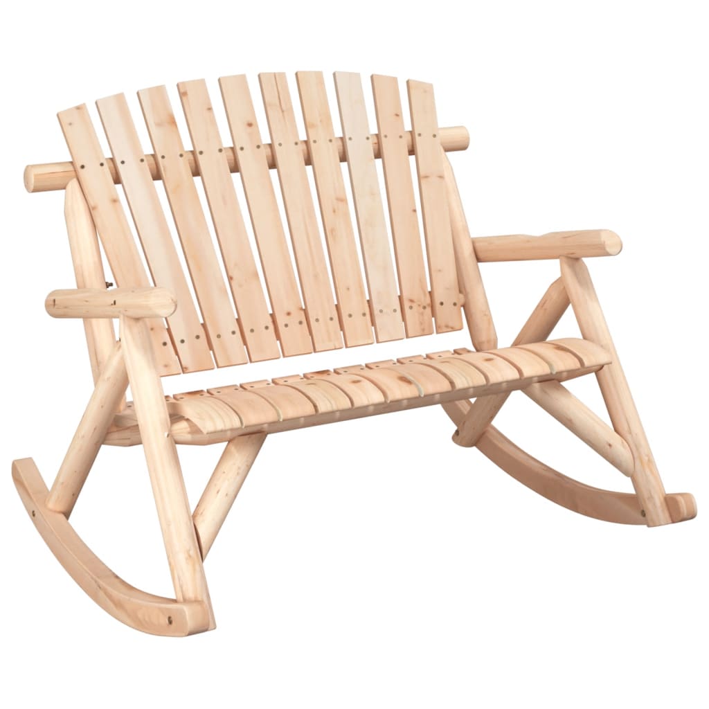 Set Divani da Giardino 3 pz in Legno Massello di Abete 3185527