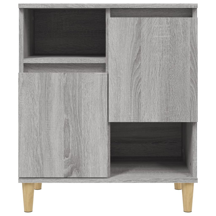 Buffet credenza cassettiera armadio mobile contenitore organizer per cucina soggiorno salotti set di 2 Sonoma 60 x 35 x 70 cm in legno ingegnerizzato grigio 02_0036967