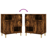 Credenze 3pz Rovere Fumo 60x35x70 cm in Legno Multistrato 3185740