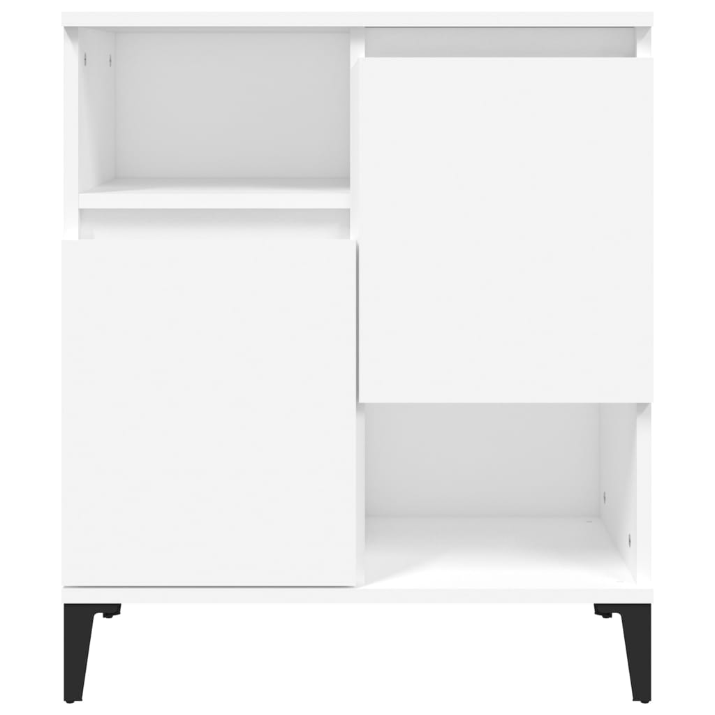 Credenza buffet cassettiera mobile contenitore organizer cucina soggiorno soggiorni 3 pz 60 x 35 x 70 cm legno composito bianco 02_0036990