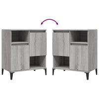 Credenze 3pz Grigio Sonoma 60x35x70 cm in Legno Multistrato 3185749