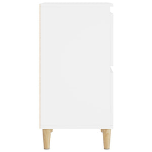 Credenze 2pz Bianche 60x35x70 cm in Legno Multistrato 3185751