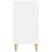 Credenze 2pz Bianche 60x35x70 cm in Legno Multistrato 3185751