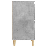 Credenze 2pz Grigio Cemento 60x35x70 cm in Legno Multistrato 3185755