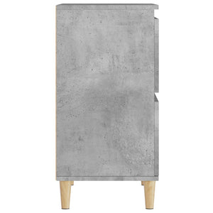 Credenze 2pz Grigio Cemento 60x35x70 cm in Legno Multistrato 3185755