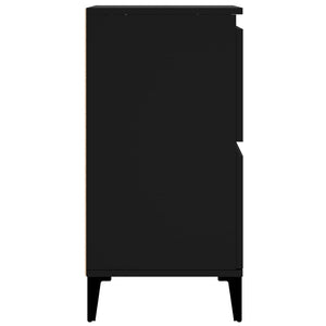 Credenze 3pz Nere 60x35x70 cm in Legno Multistrato 3185776