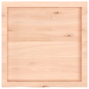 Piano Bagno 60x60x(2-4) cm in Legno Massello Non Trattato 3156015