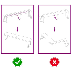 Piano Bagno 180x40x(2-6) cm in Legno Massello Non Trattato 3156068