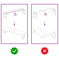 Piano Bagno 200x60x(2-4) cm in Legno Massello Non Trattato 3156079