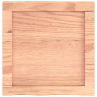 Piano Bagno Marrone 40x40x(2-4) cm Legno Massello Trattato 3156093