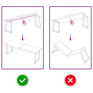 Piano Bagno Marrone 120x40x(2-4) cm Legno Massello Trattato 3156139