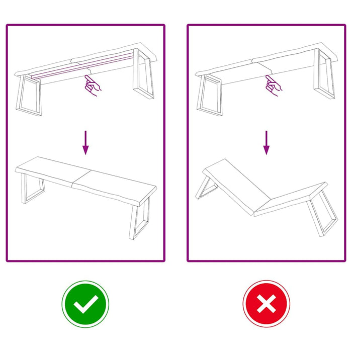 Piano Bagno Marrone Scuro 140x30x(2-4)cm Legno Trattato 3156241