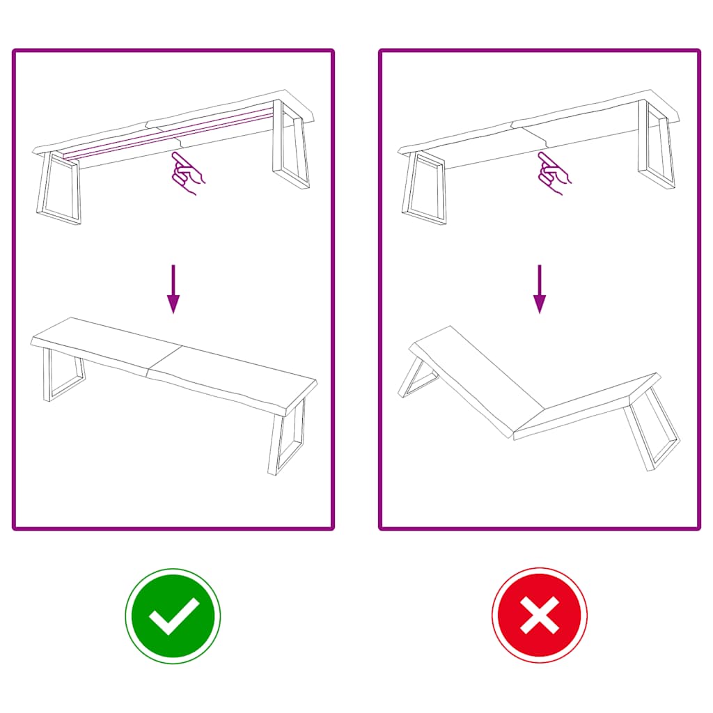 Piano Bagno Marrone Scuro 160x40x(2-4)cm Legno Trattato 3156251