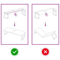 Piano Bagno Marrone Scuro 160x60x(2-6)cm Legno Trattato 3156256