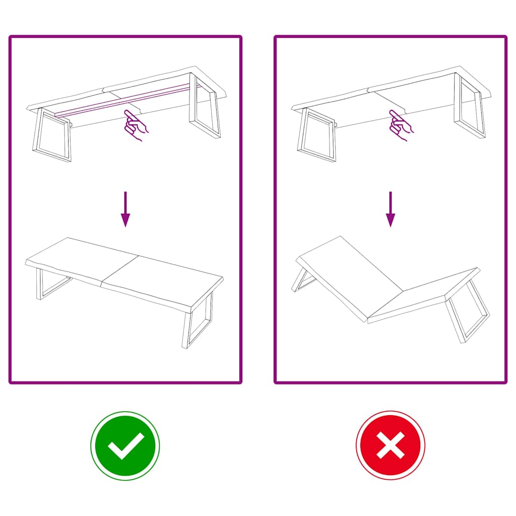 vidaXL Piano Bagno Marrone Scuro 160x60x(2-6)cm Legno Trattato